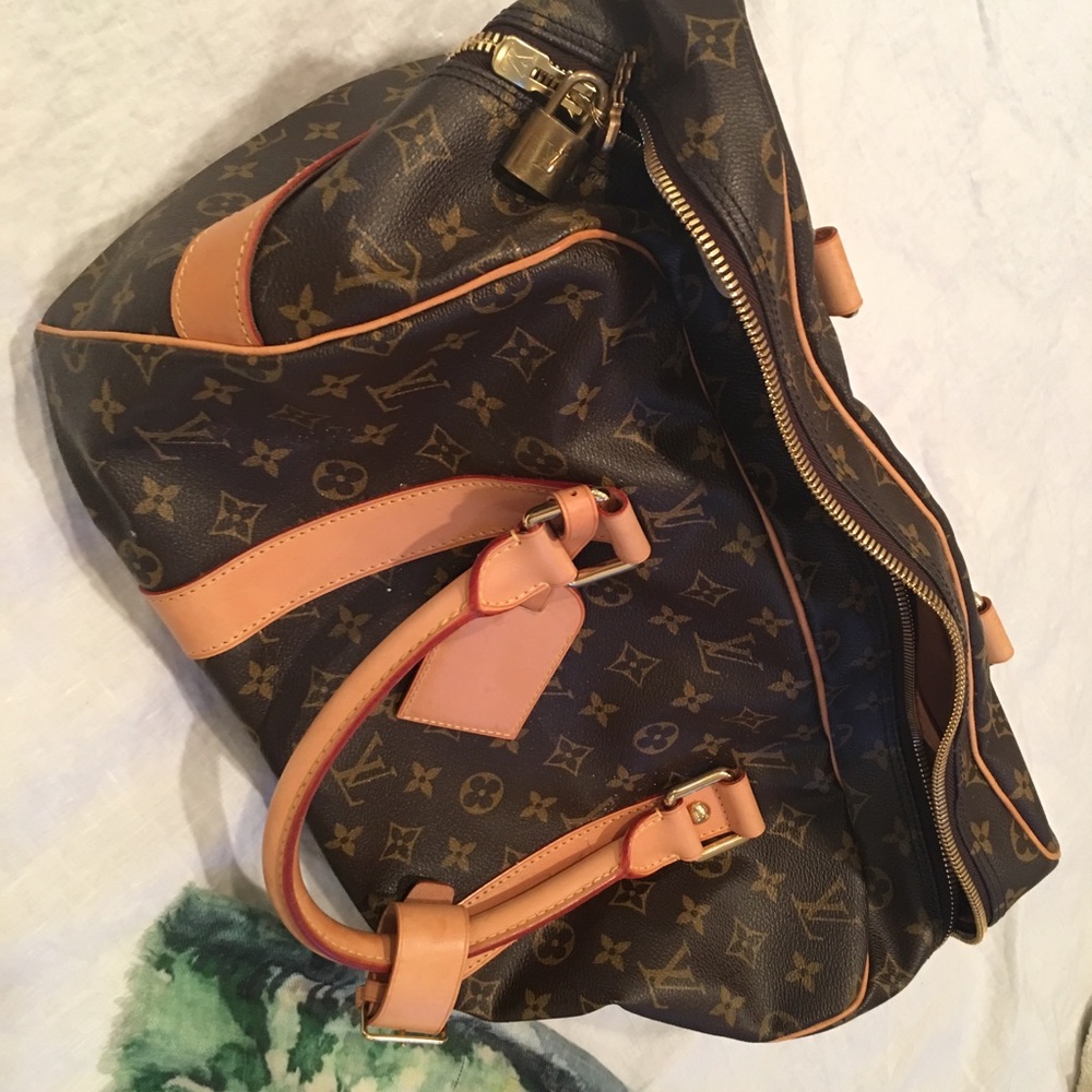 Authentic Louis Vuitton Carry All Boston Bag